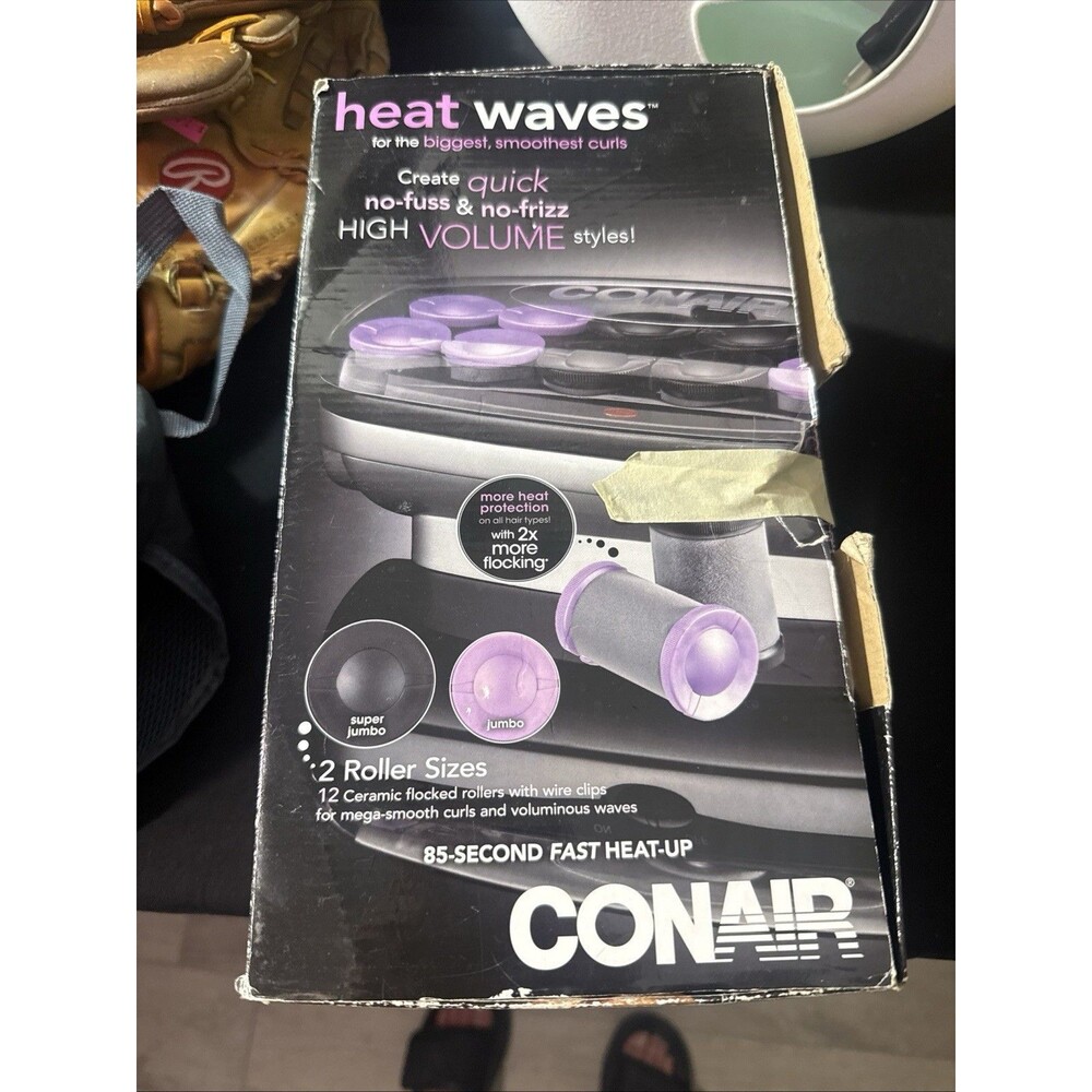 Conair Heat Waves 2roller sz Jumbo/super Jumbo Model CHV14X  12PH131636